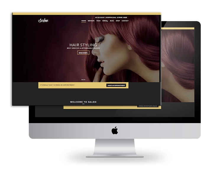 Hair styling website